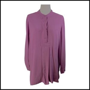 Soft Surroundings Women's Purple Symphony Night Tunic, 100% Modal, L